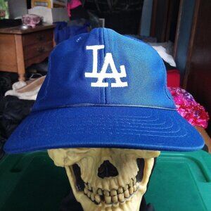 Vintage Los Angeles Dodgers Rope Snap Trucker Hat Cap